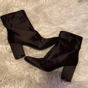 Jessica Simpson Satin Boots